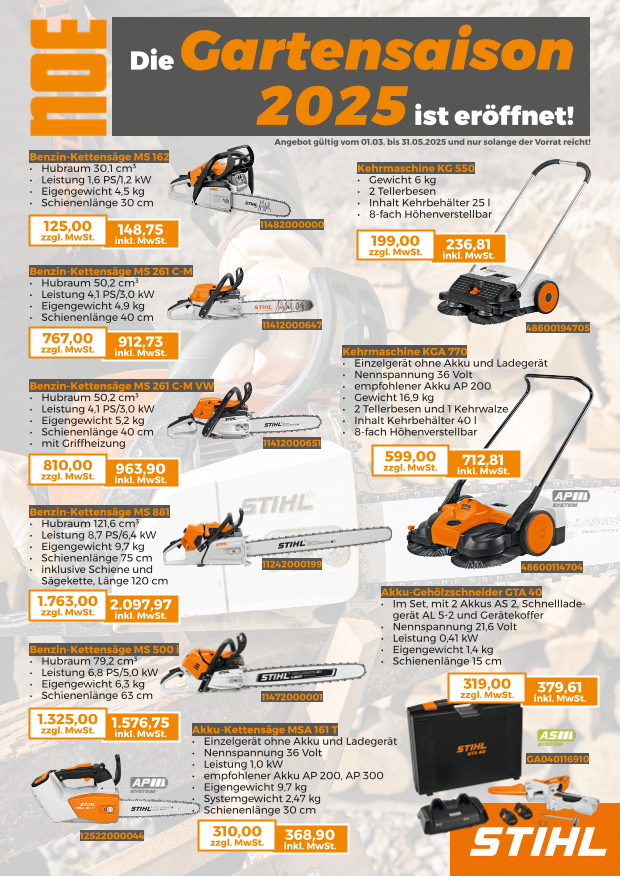 STIHL - Frühjahr 2025