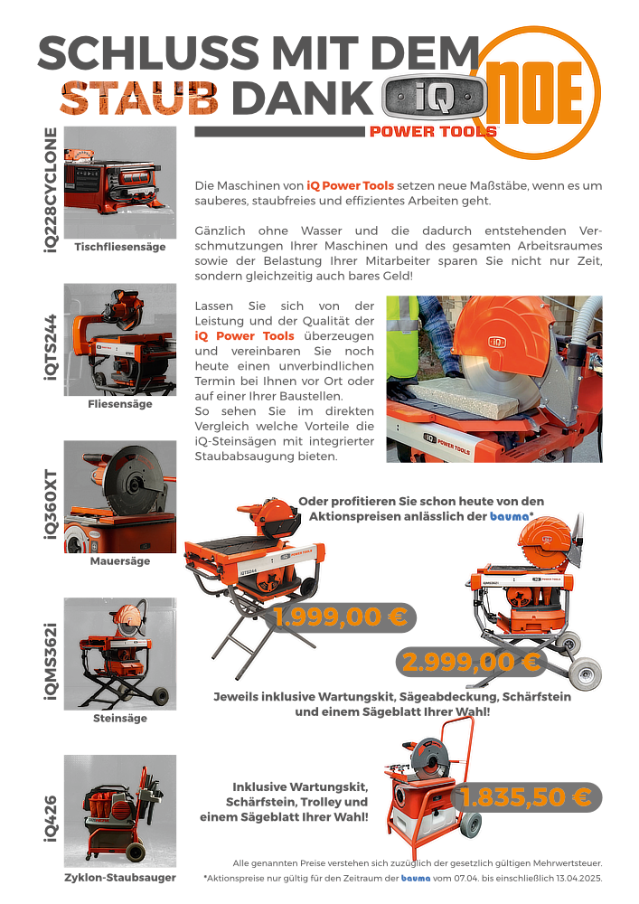 IQ Powertools - Produkttour 2025